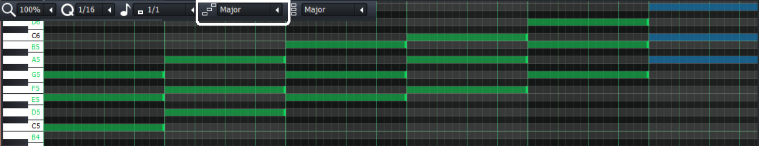 Posterisation example changing source colours vs colour pallette